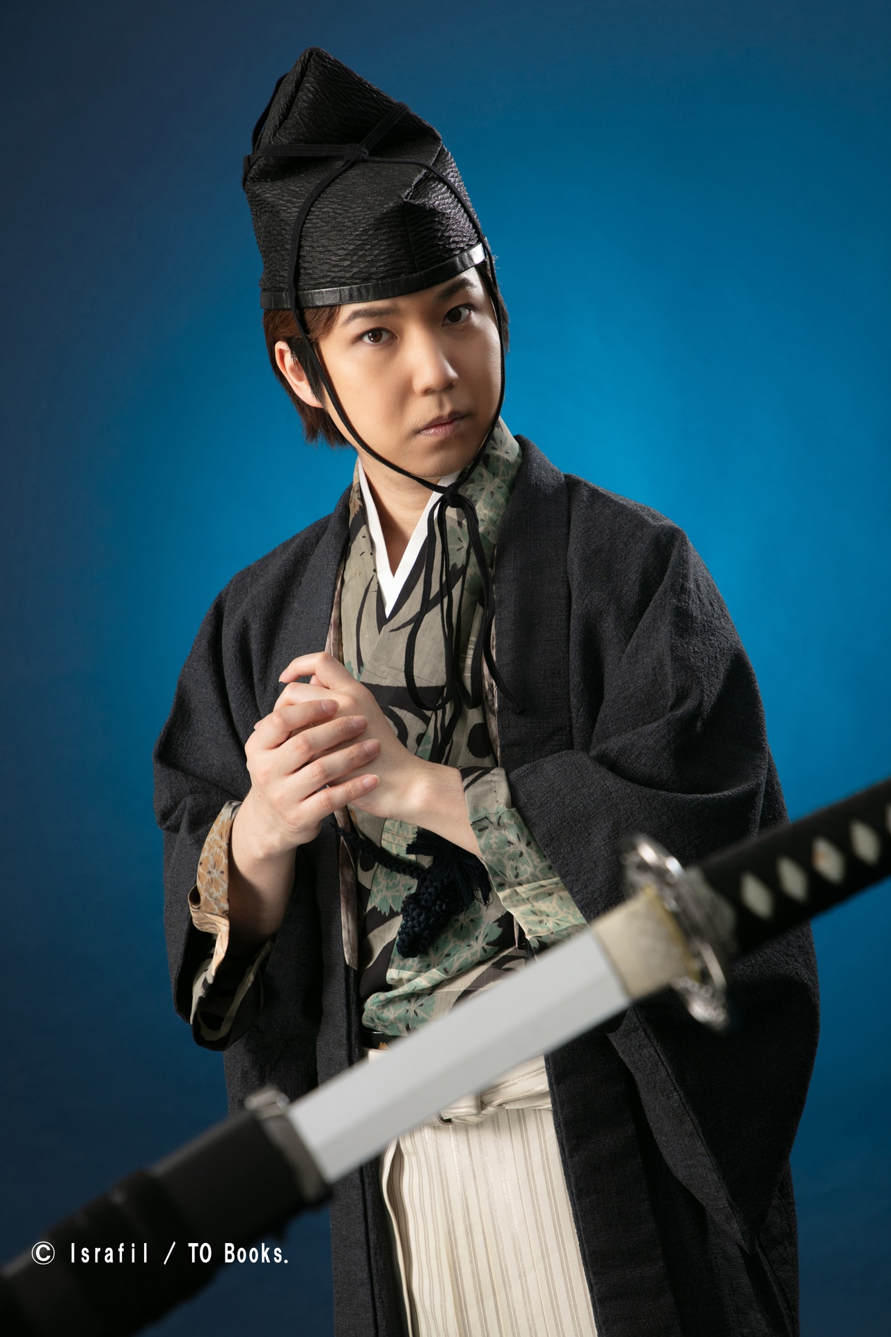 桑野晃輔扮する細川藤孝。