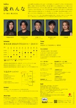 「iaku『流れんな』」チラシ裏