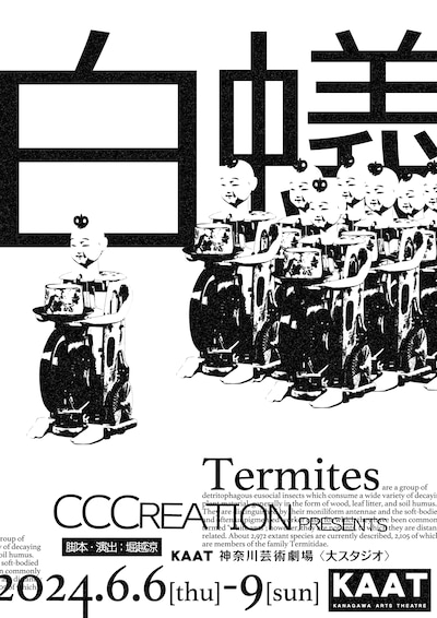 「CCCreation Presents 舞台『白蟻』」チラシ表