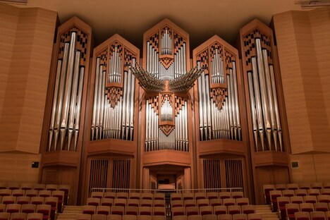 サントリーホール 大ホールのパイプオルガン。（写真提供：サントリーホール）