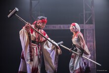 劇団壱劇屋東京支部「BLACK SMITH -ブラックスミス-」より。（撮影：河西沙織）