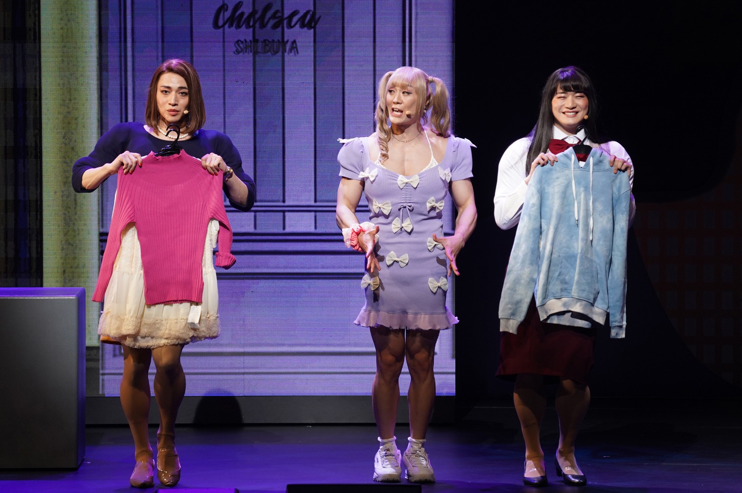 「女の友情と筋肉 THE MUSICAL -幸せの上腕二頭筋-」より。