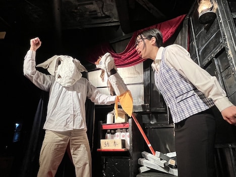 「ハムプロ縦断興行2024『馬とバカ』~小作品上演とシンポジウム~」より。