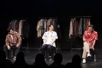 「役替わり朗読劇『5years after』ver.11」の「3actors talk」より、左から松本幸大、三好大貴、森山栄治。
