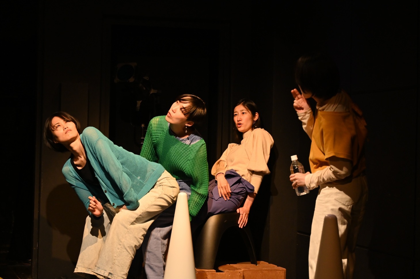 譜面絵画 vol.15「良いキャンペーン」より。（撮影：大川あやの）