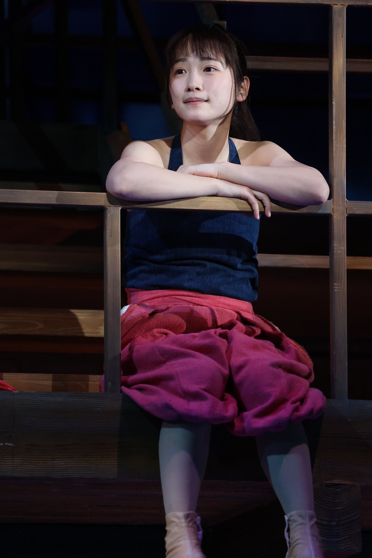 「舞台『千と千尋の神隠しSpirited Away』」より、川栄李奈演じる千尋。