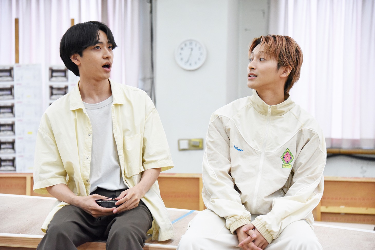 左から井澤巧麻、木原瑠生。