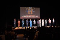 シアターHオープニングイベントの様子。