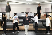 「Butlers' 歌劇『悪魔執事と黒い猫』～薔薇薫る舞踏会編～」稽古の様子。（撮影：大塚浩史 / DOUBLE SQUEEZE Inc.）