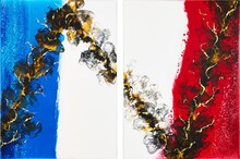 轟悠（藏人）「ナポレオンの炎」（P8＋P8号）