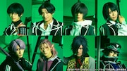 刀剣男子 formation of 江 おん すていじ(写真提供:NHK)