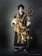 高橋駿一扮する顕如。