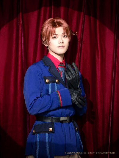 長江崚行扮するイタリア。