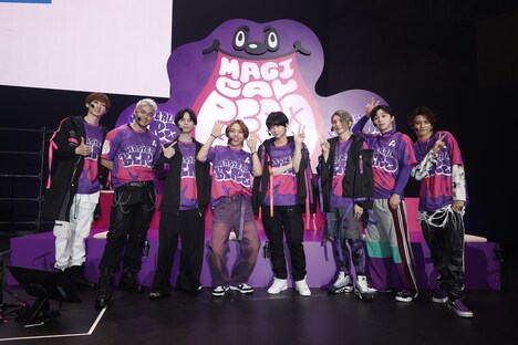 「ACTORS☆LEAGUE in Games 2024」に出場した、MAGICAL BEROチーム。(c)ALG2024(撮影:小境勝巳、佐藤薫、高田真希子)