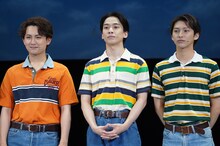 左から萩谷慧悟（7ORDER）、吉高志音、木原瑠生。