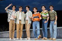 左から井澤巧麻、島太星（NORD）、高橋健介、萩谷慧悟（7ORDER）、吉高志音、木原瑠生。