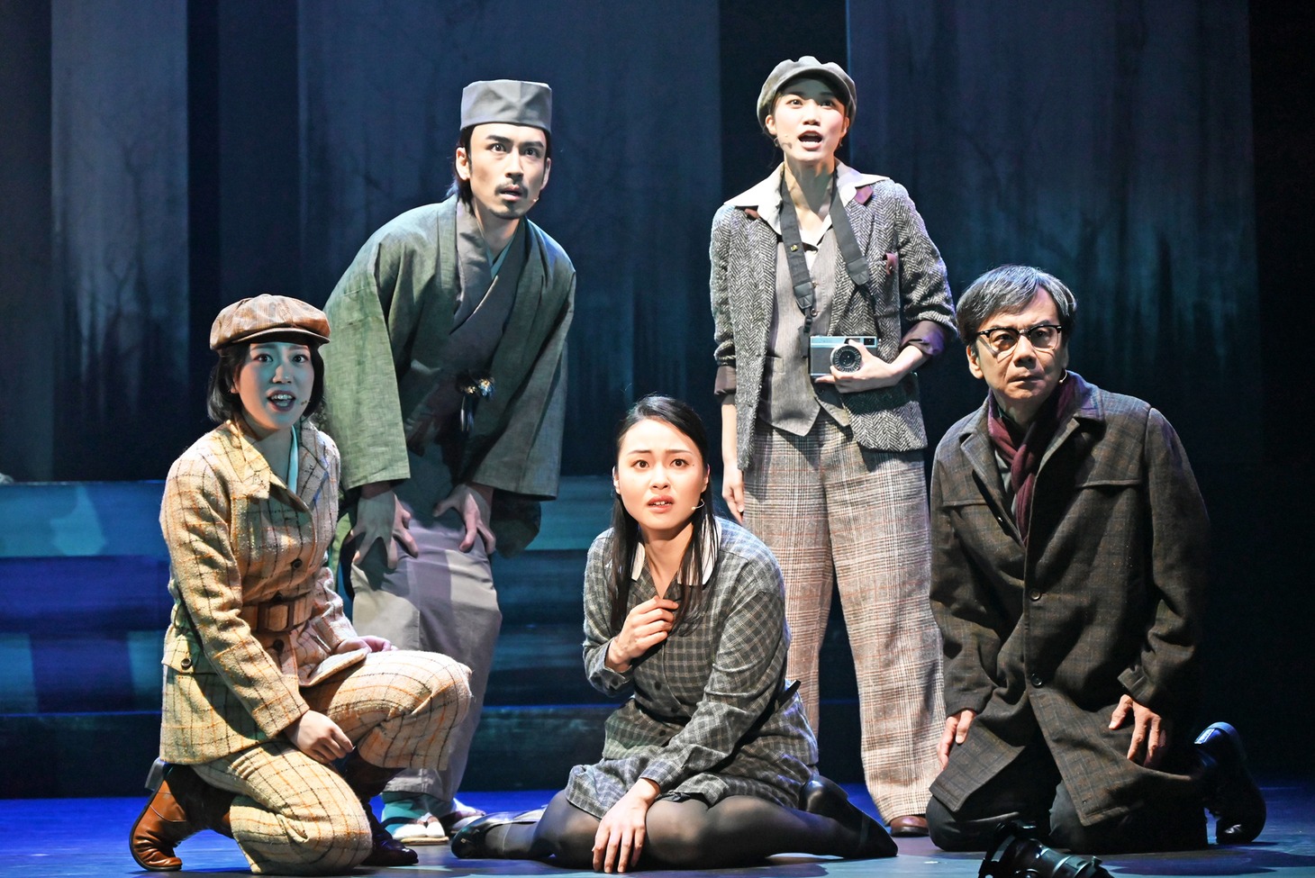 ASPイッツフォーリーズ公演 ミュージカル「鉄鼠の檻」ゲネプロより。
