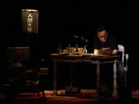 「第23回 太宰を聴く～太宰治朗読会～」より、吹越満。