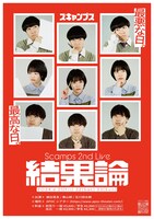 Scamps 2nd Live「結果論」チラシ表