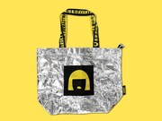 シルバートートバッグ