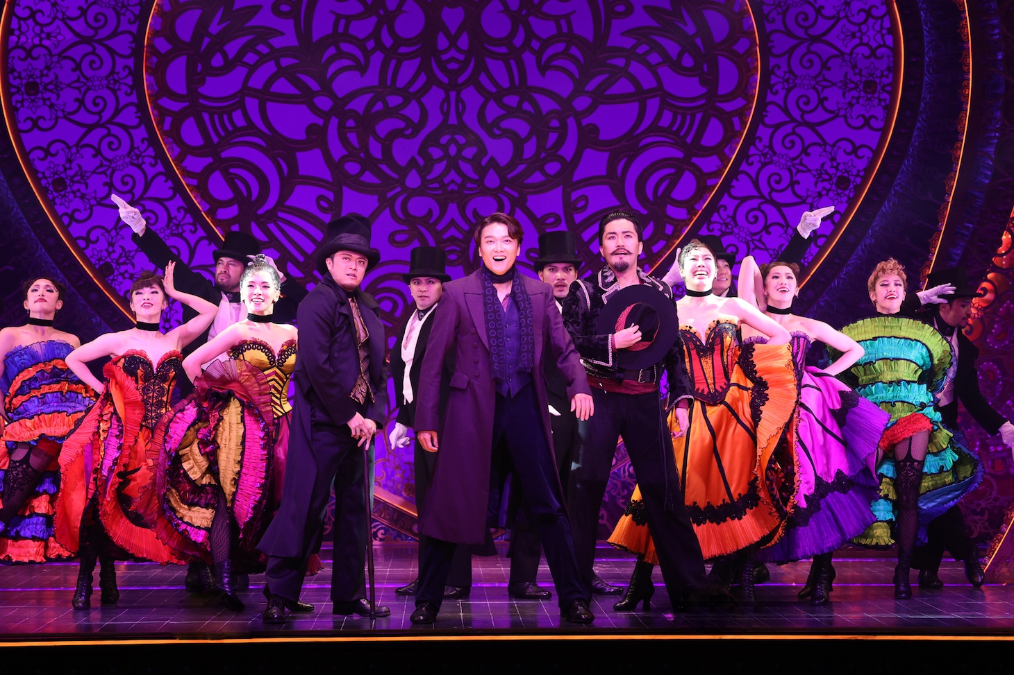 「ムーラン・ルージュ！ザ・ミュージカル」2023年公演の様子。（写真提供：東宝演劇部）