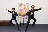 左から尾上眞秀、尾上右近。