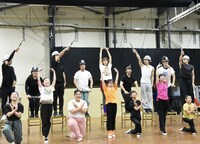 「ミュージカル『ビリー・エリオット ～リトル・ダンサー～』」公開稽古より。