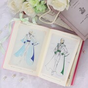 「ベルサイユのばらLa Selection－衣装デザイン図録＆Blu-ray－」より、フェルゼンの衣裳原画。