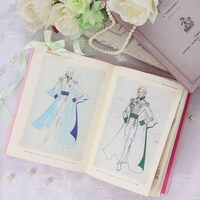 「ベルサイユのばらLa Selection－衣装デザイン図録＆Blu-ray－」より、フェルゼンの衣裳原画。