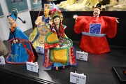 「伝統文化の継承と発展 文化の境界を越える霹靂布袋劇」展示会より。