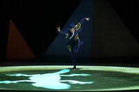 森山開次「新版・NINJA」より。（撮影：鹿摩隆司）