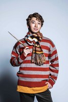 ロン・ウィーズリー役の矢崎広。