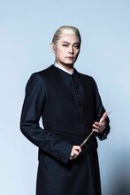 ドラコ・マルフォイ役の姜暢雄。