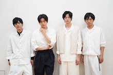 左から上川周作、井之脇海、窪塚愛流、篠原悠伸。