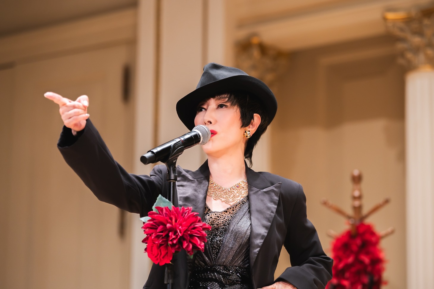 「虹のかけら ～もうひとりのジュディ」カーネギーワイルリサイタルホール公演より。（撮影：佐々木悠人）