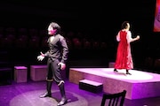ハン・ジサン、山田元らの全編英語ミュージカルが開幕!都会の片隅で出会った男女4人の物語