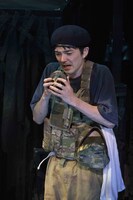 TEAM NACS Solo Project 5D2 -FIVE DIMENSIONS II-「死の笛」ゲネプロより、林遣都扮するウスダ。（撮影：村松巨規）