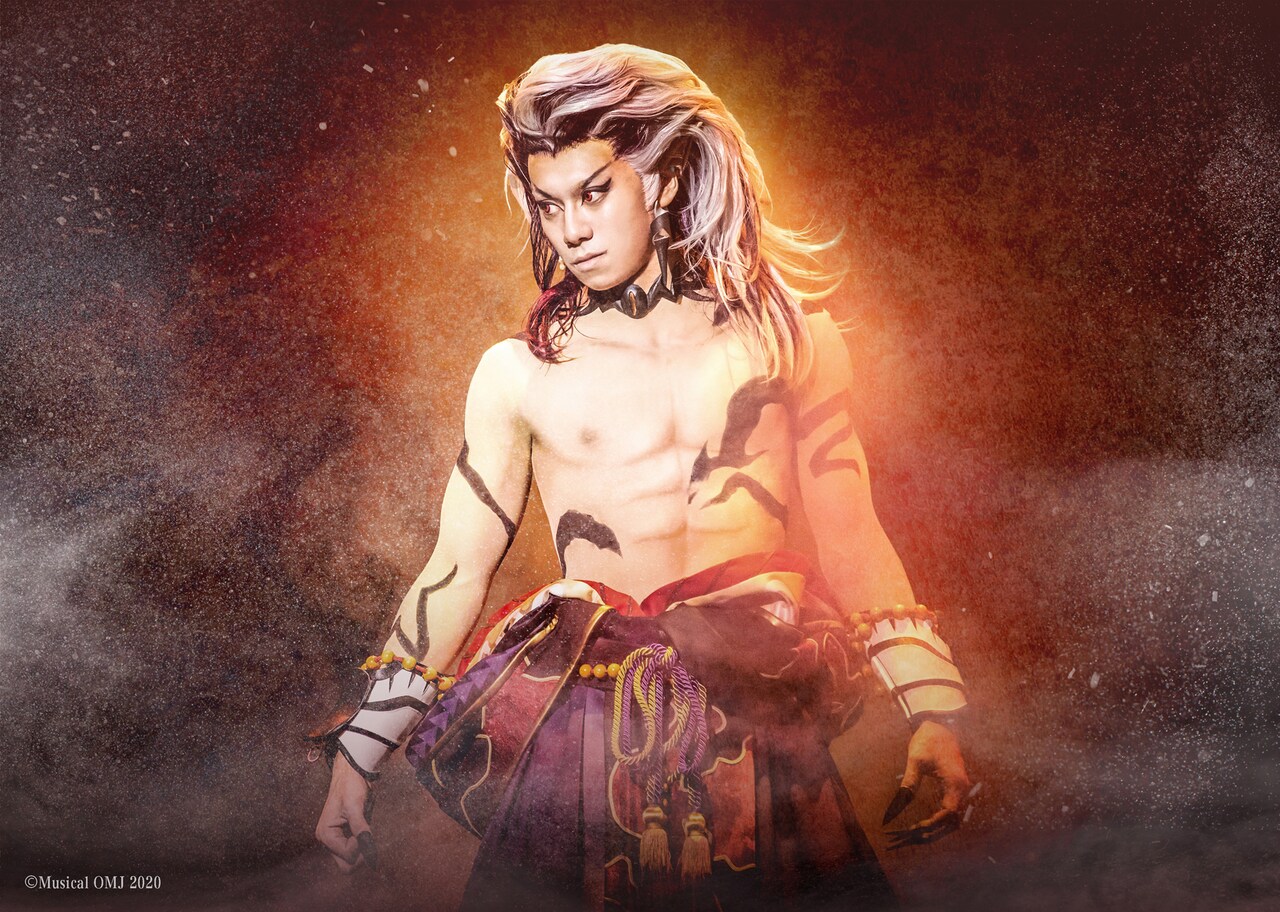 伊勢大貴扮する酒呑童子。 - 「ミュージカル『陰陽師』～海国の章