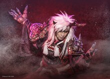 吉高志音扮する茨木童子。