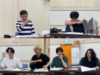 紀伊國屋ホール開場60周年記念公演 KOKAMI@network vol.20「朝日のような夕日をつれて2024」稽古の様子。