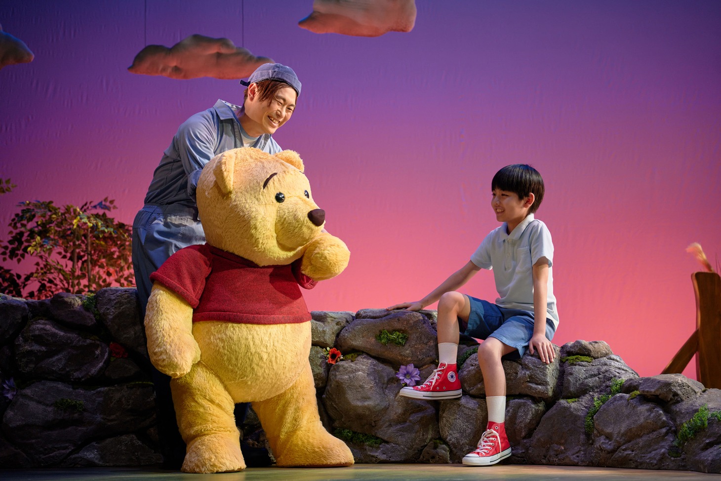 新作ミュージカル「ディズニー くまのプーさん」より。(c)DISNEY（撮影：鈴木健太）