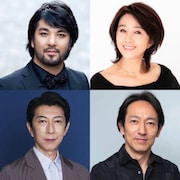 音楽朗読劇「庭の見える部屋と四つの物語」出演者