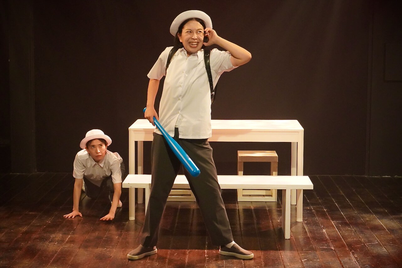 「世田谷シルク 二人芝居『カズオ』」より。