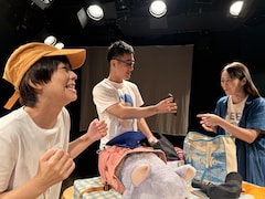 市東さやかと伊藤優のひのでのあくび第1回公演がスタート