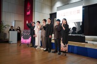 「東京芸術祭 2024 芸劇オータムセレクション 東京芸術劇場 Presents 木ノ下歌舞伎『三人吉三廓初買』」製作発表会の様子。
