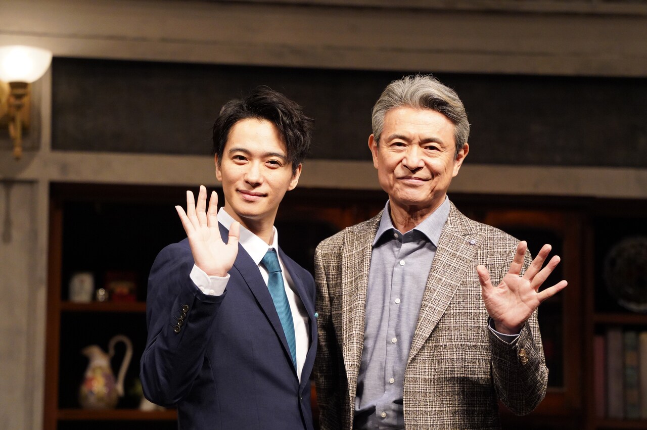 升毅が戸塚祥太に男気感じる「スルース」開幕、“想像を絶する”二人芝居に