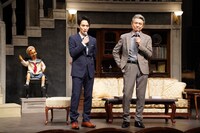 「SLEUTH / スルース」囲み取材より、左から戸塚祥太、升毅。