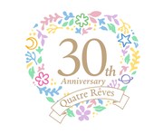 キャトルレーヴ30周年のロゴ。