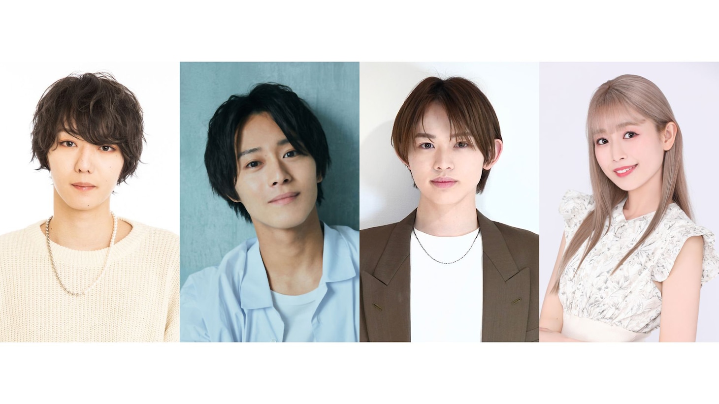 朗読劇「夢から醒めない夢を見よ。」11日夜公演の出演者。