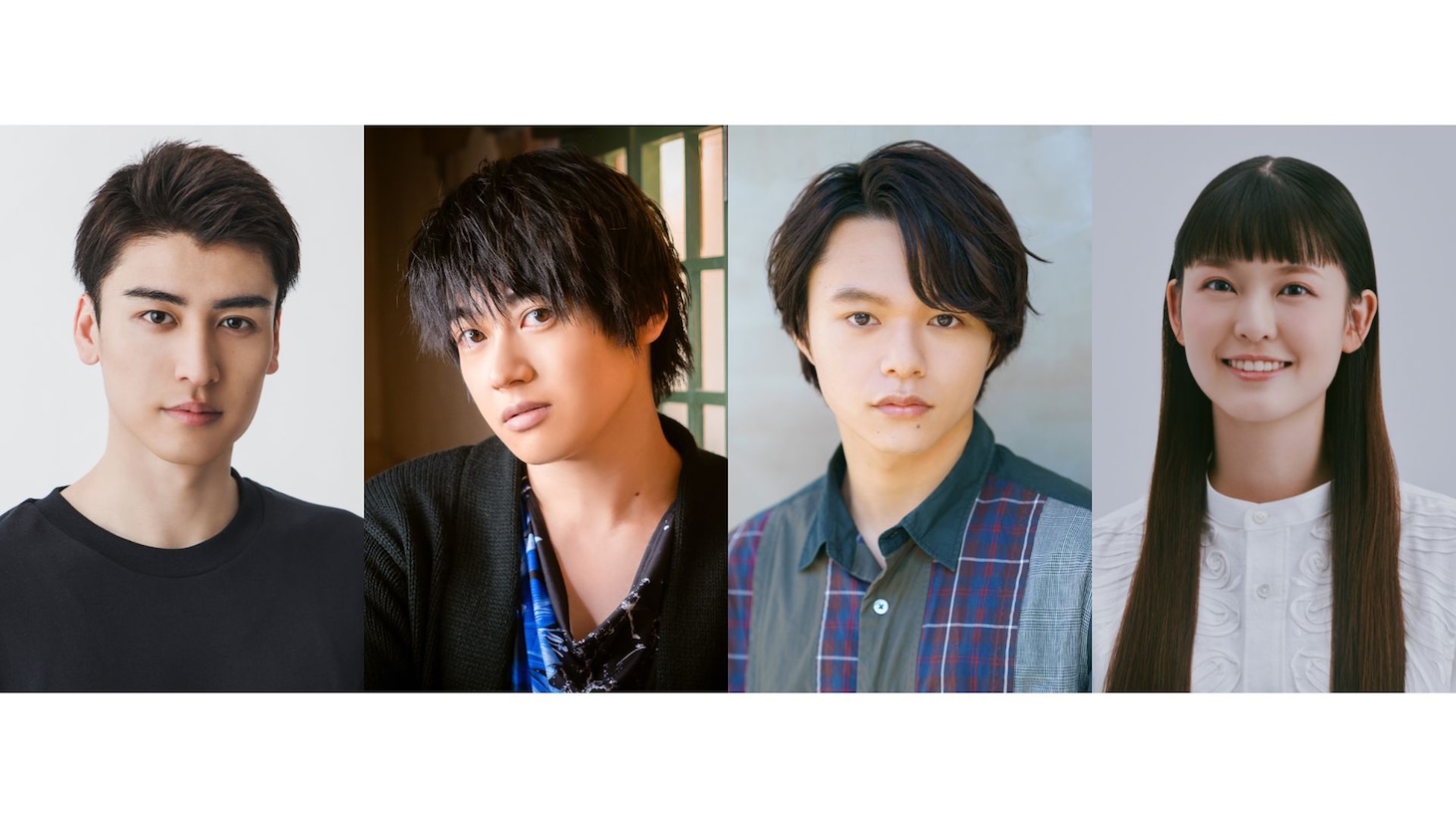 朗読劇「夢から醒めない夢を見よ。」13日夜公演の出演者。
